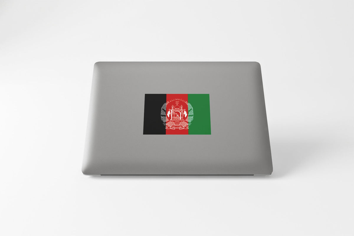Afghanistan Flag Sticker Decal / Kabul / Heart of Asia