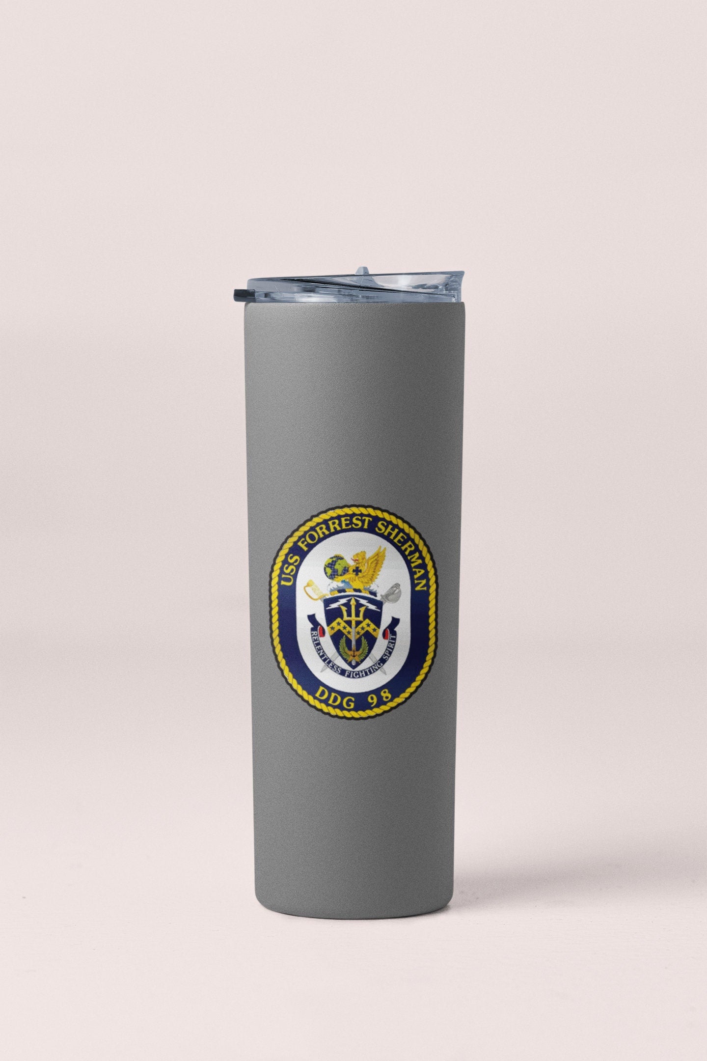 USS Forrest Sherman DDG-98 Badge Sticker Decal Arleigh Burke Class Destroyer Car Sticker Bumper Sticker for Car Emblem