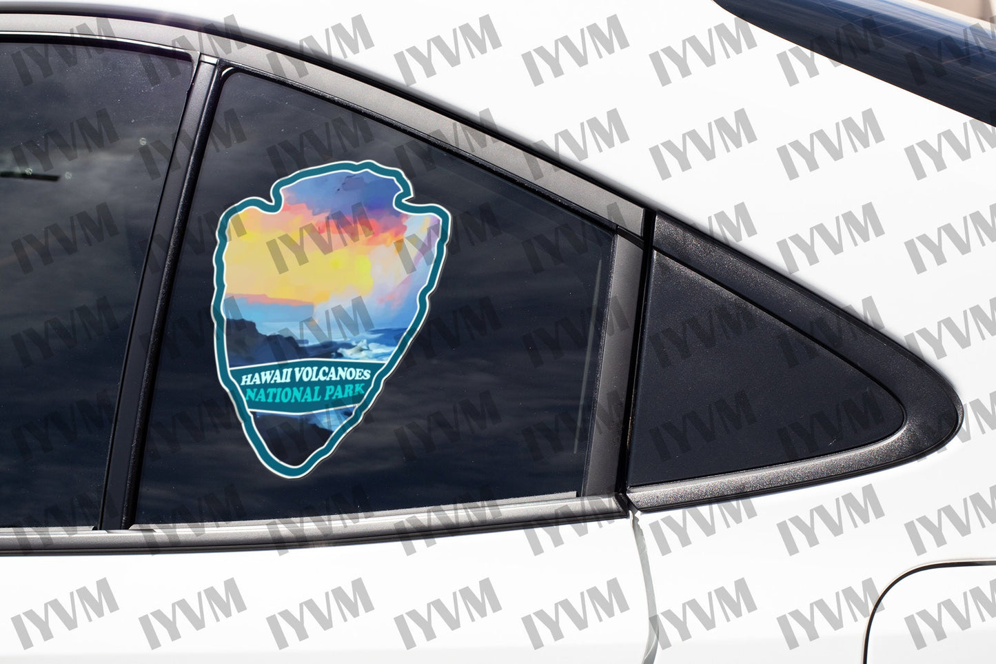 Hawaii Volcanoes National Park Sticker Decal - US National Parks Series