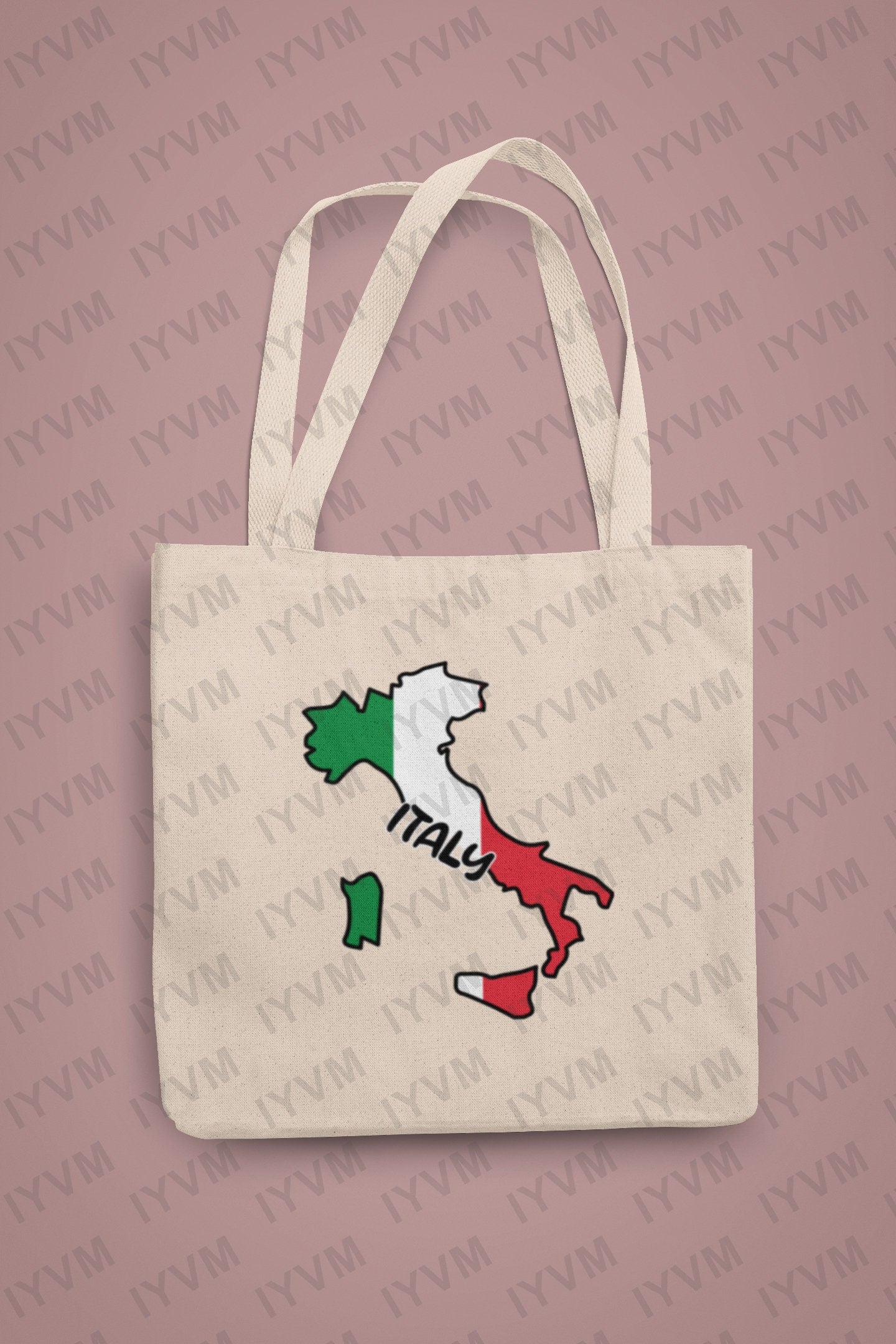 Italy Map Iron On Heat Transfer Vinyl HTV / Italian Republic / Republic of Italy / Rome /