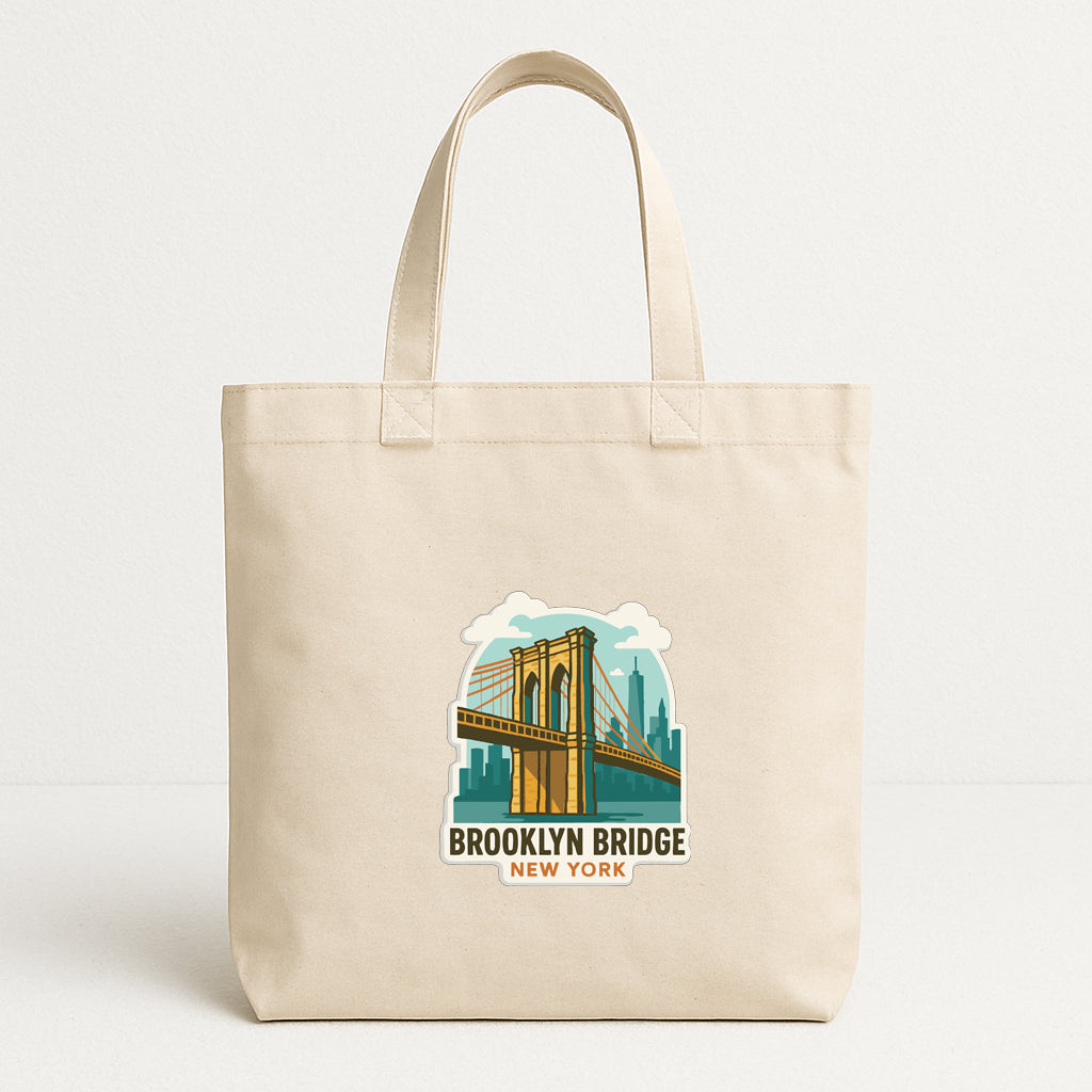 Brooklyn Bridge New York Iron On Heat Transfer Vinyl HTV Die-Cut Symbolic