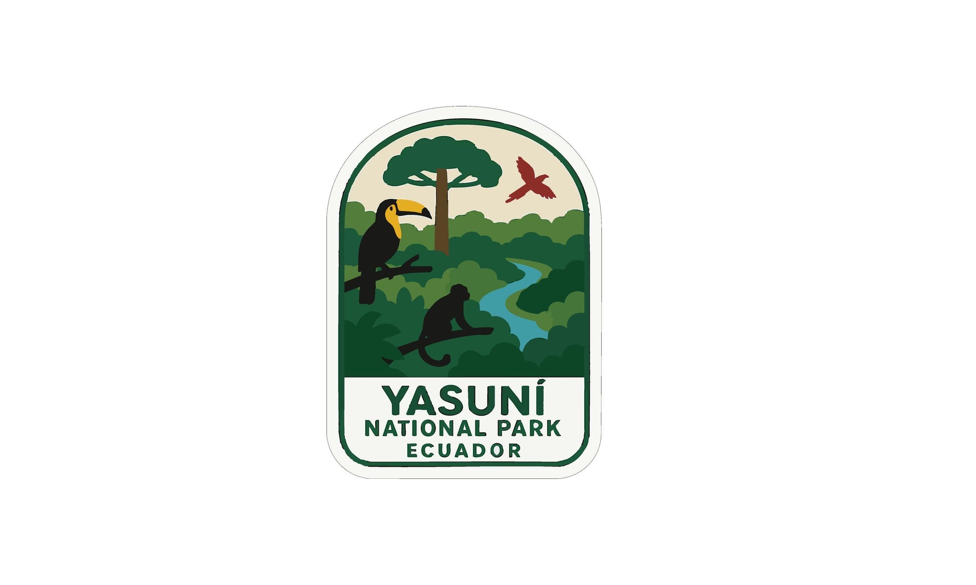 a logo for Yasuni National Park in Ecuador.