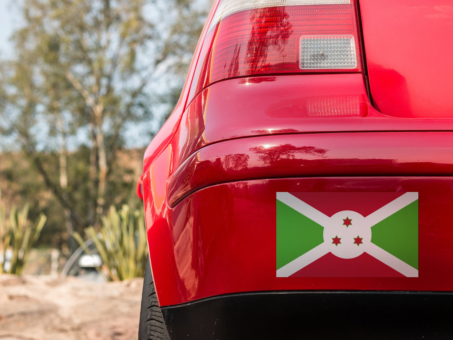 Burundi Flag Sticker Decal