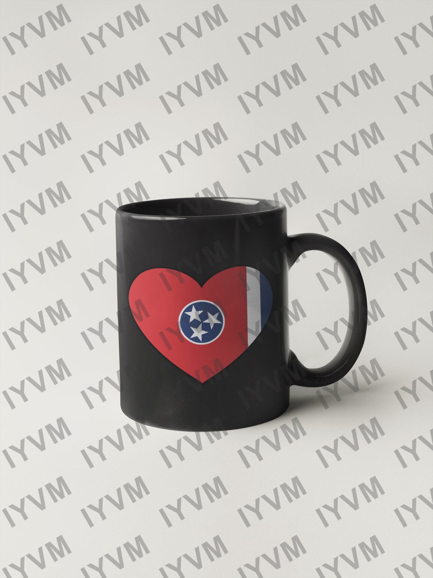 State of Tennessee Flag Heart Sticker Decal  USA Tennessee State  Nashville  The Volunteer State  Big Bend State  Butternut State /