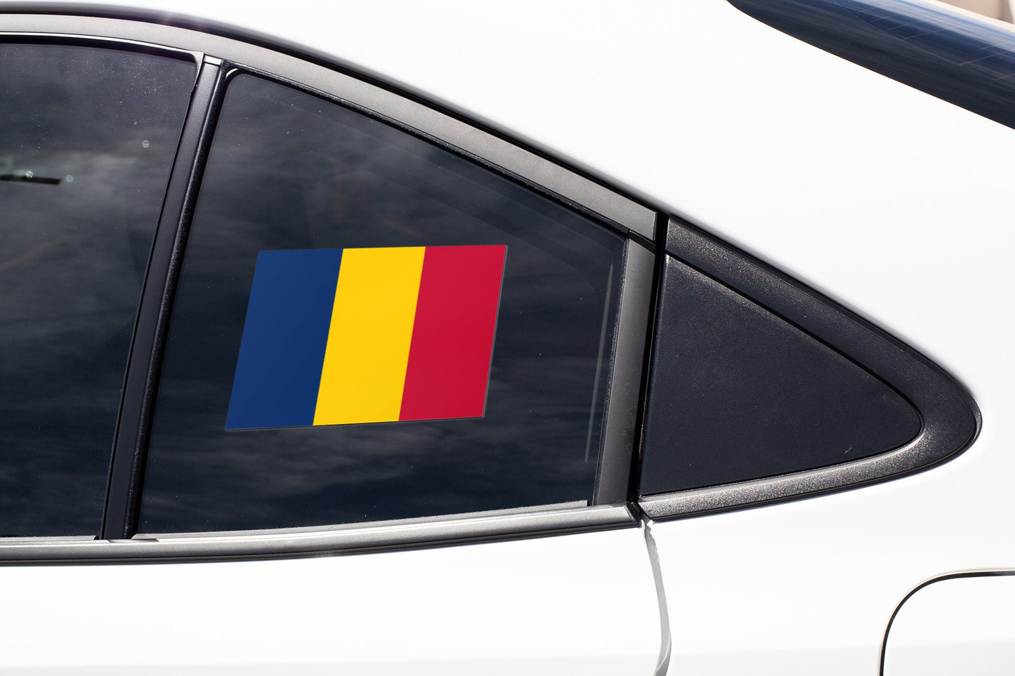 Chad Flag Sticker Decal