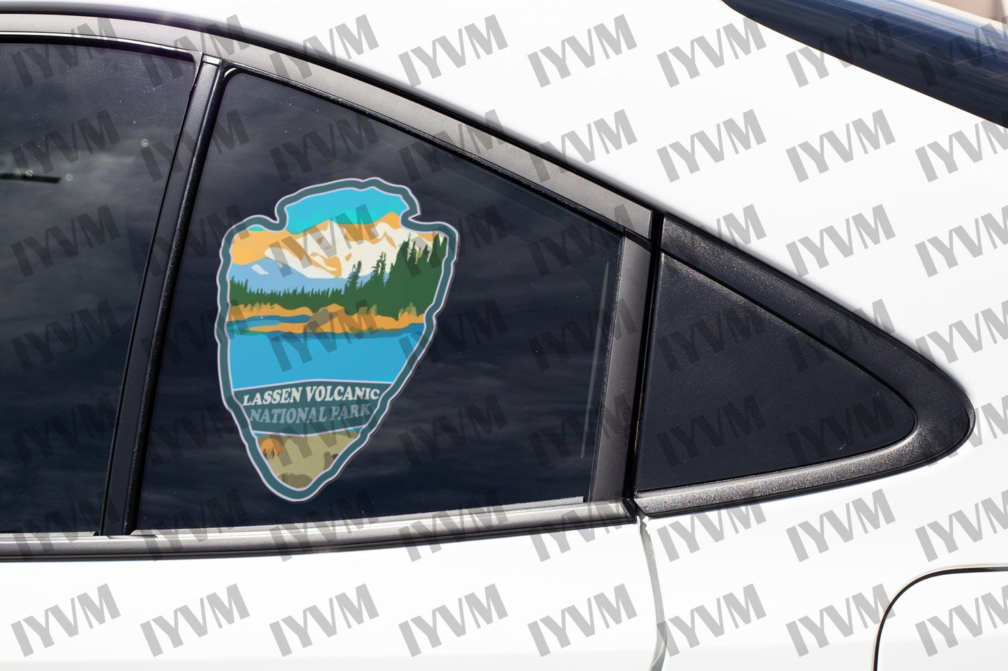 Lassen Volcanic National Park Sticker Decal - US National Parks Series