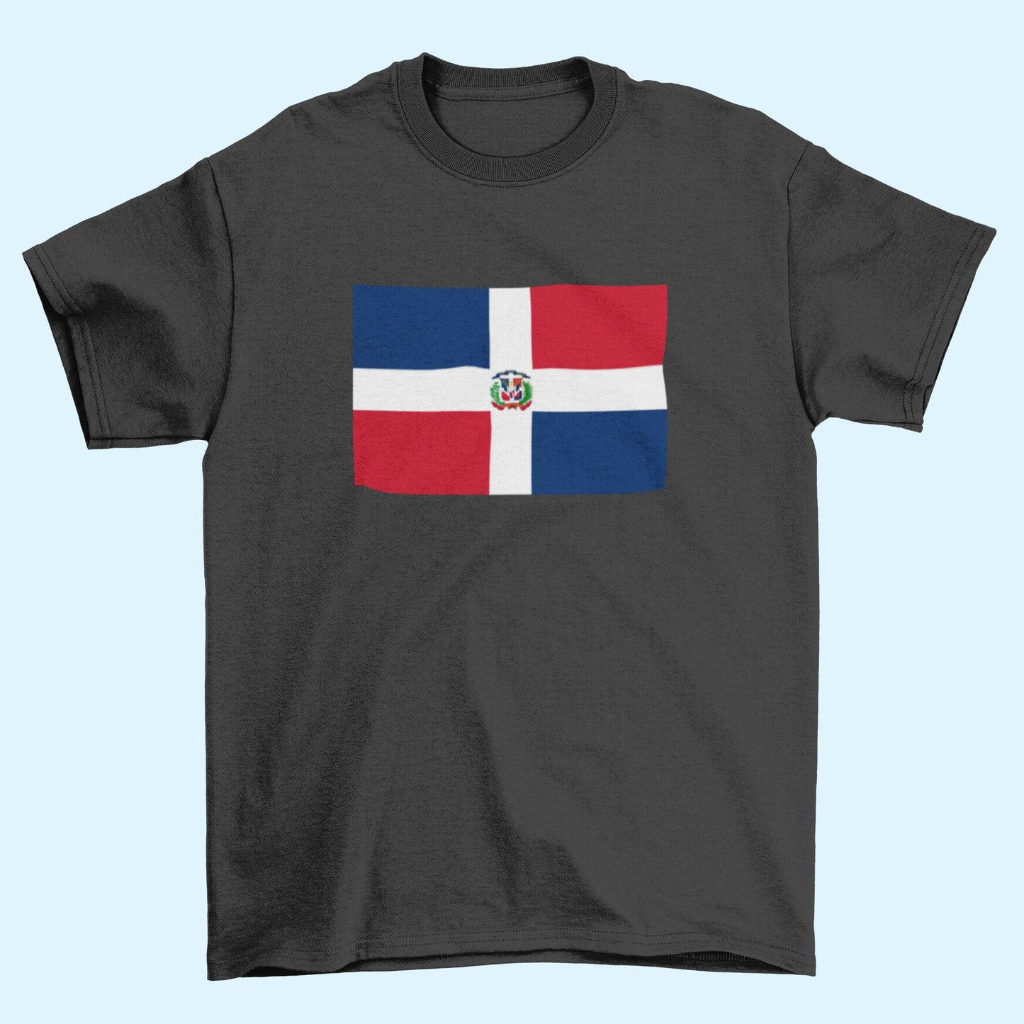 Dominican Republic Flag Iron On Heat Transfer Vinyl HTV / República Dominicana / Dios, Patria, Libertad / Santo Domingo