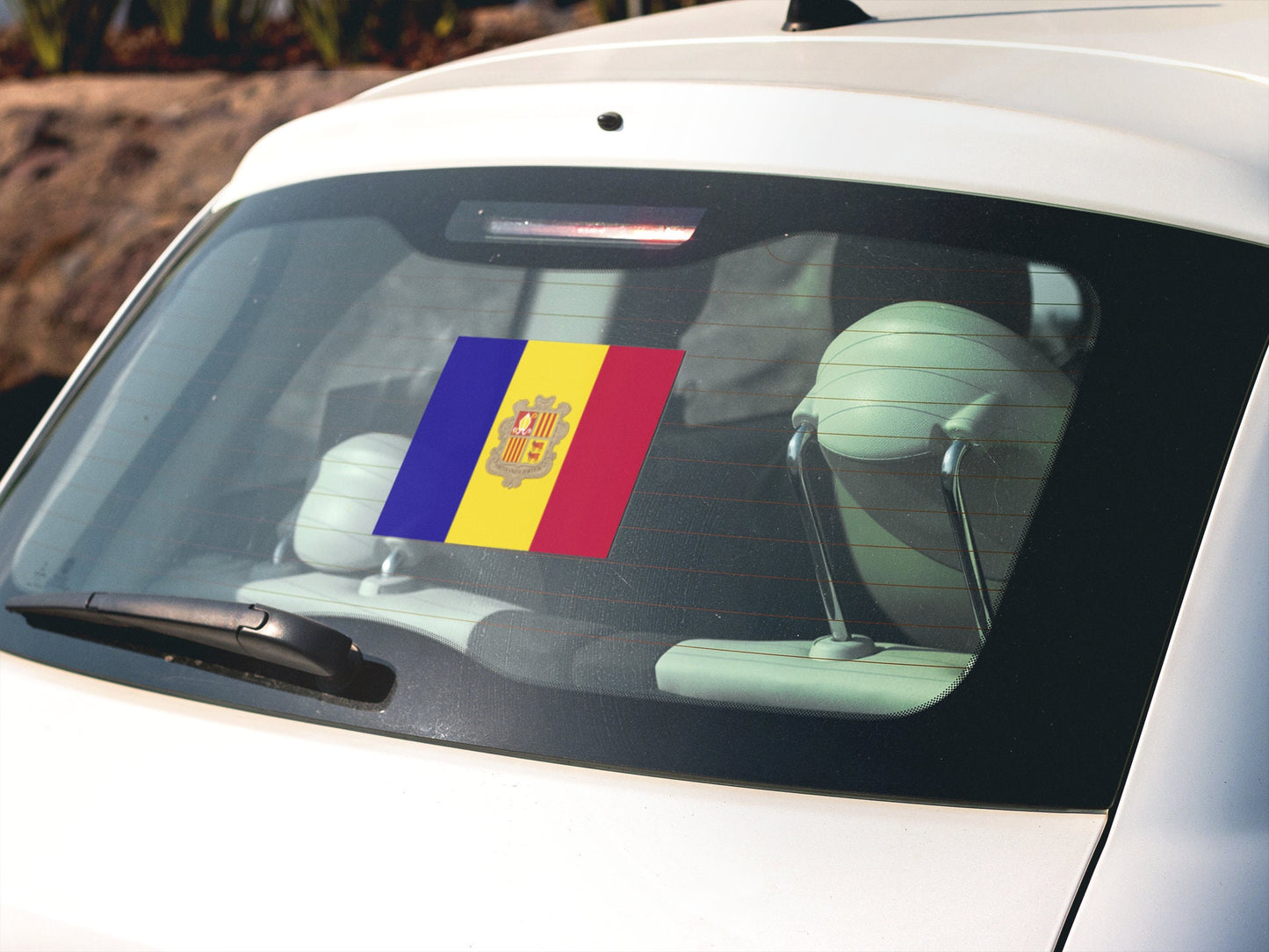 Andorra Flag Sticker Decal