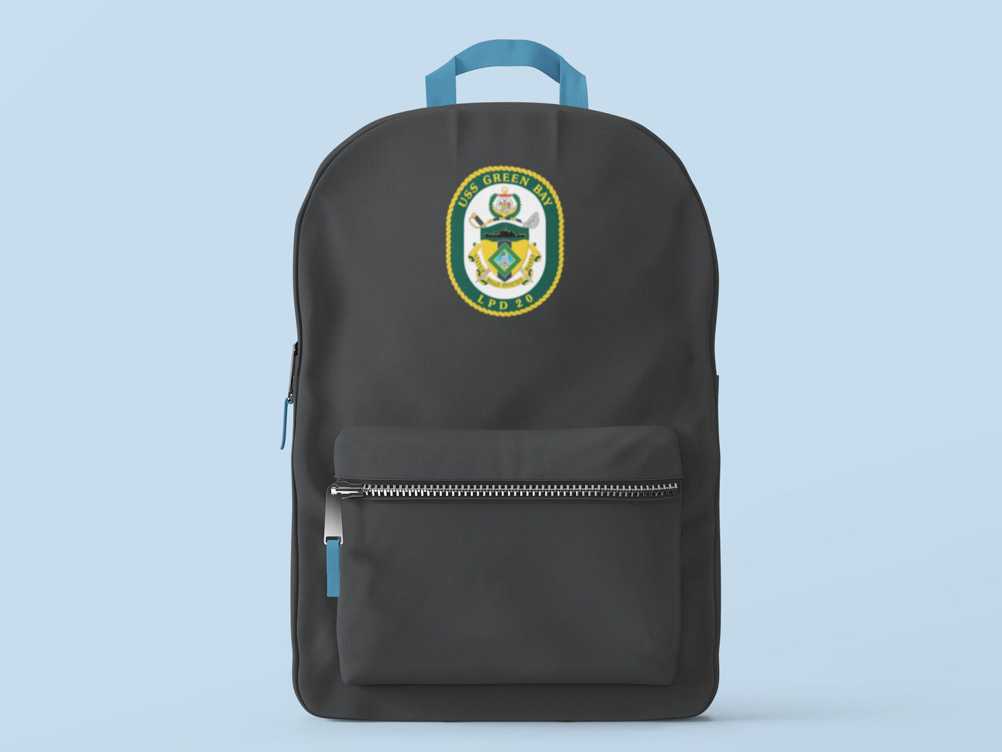 USS Green Bay LPD-20 Badge Iron On Heat Transfer Vinyl HTV San Antonio Class Amphibious transport dock