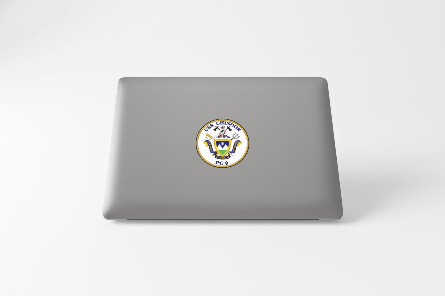USS Chinook PC-9 Badge Sticker Decal Cyclone Class Patrol boat Car Sticker Bumper Sticker for Car Emblem