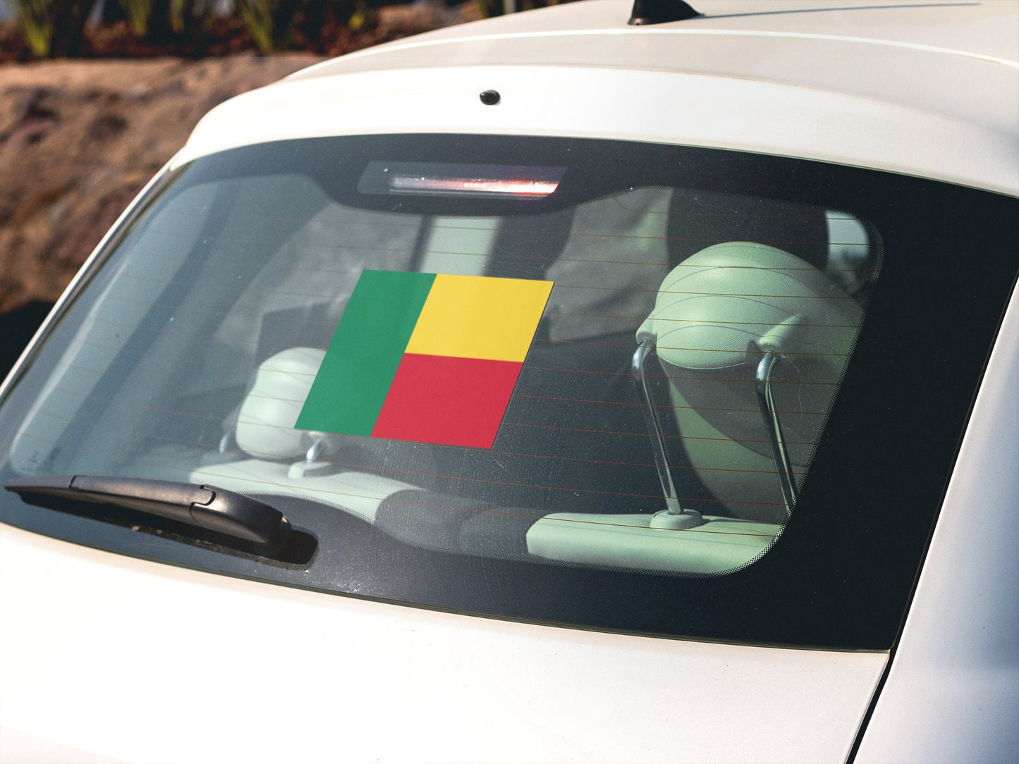 Benin Flag Sticker Decal