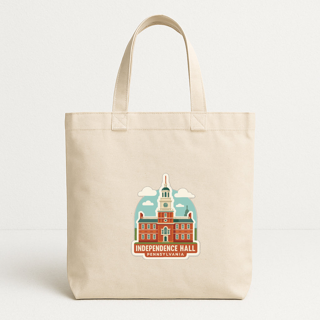 Independence Hall Pennsylvania Iron On Heat Transfer Vinyl HTV Die-Cut Symbolic