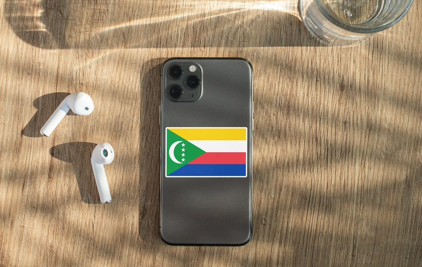 Comoros Flag Sticker Decal