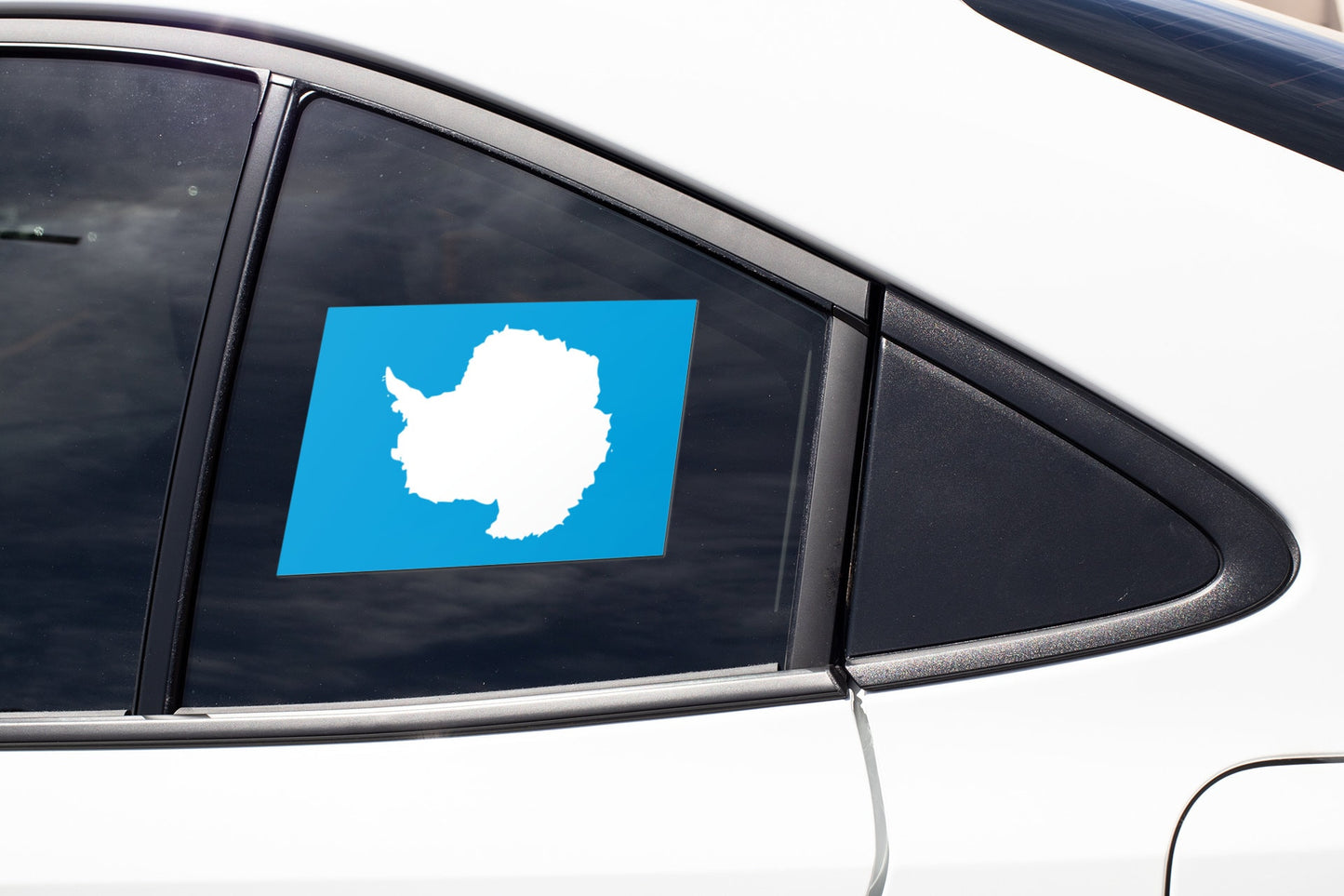 Antarctica Flag Sticker Decal