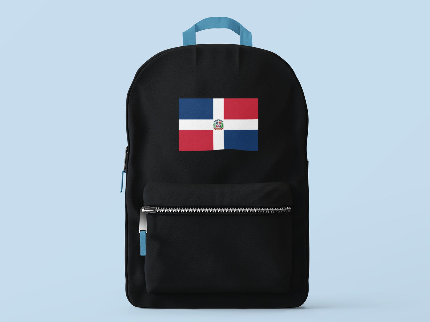 Dominican Republic Flag Iron On Heat Transfer Vinyl HTV / República Dominicana / Dios, Patria, Libertad / Santo Domingo
