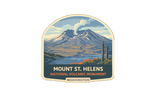 Mount St. Helens, a National Volcanic Monument in Washington State, USA.