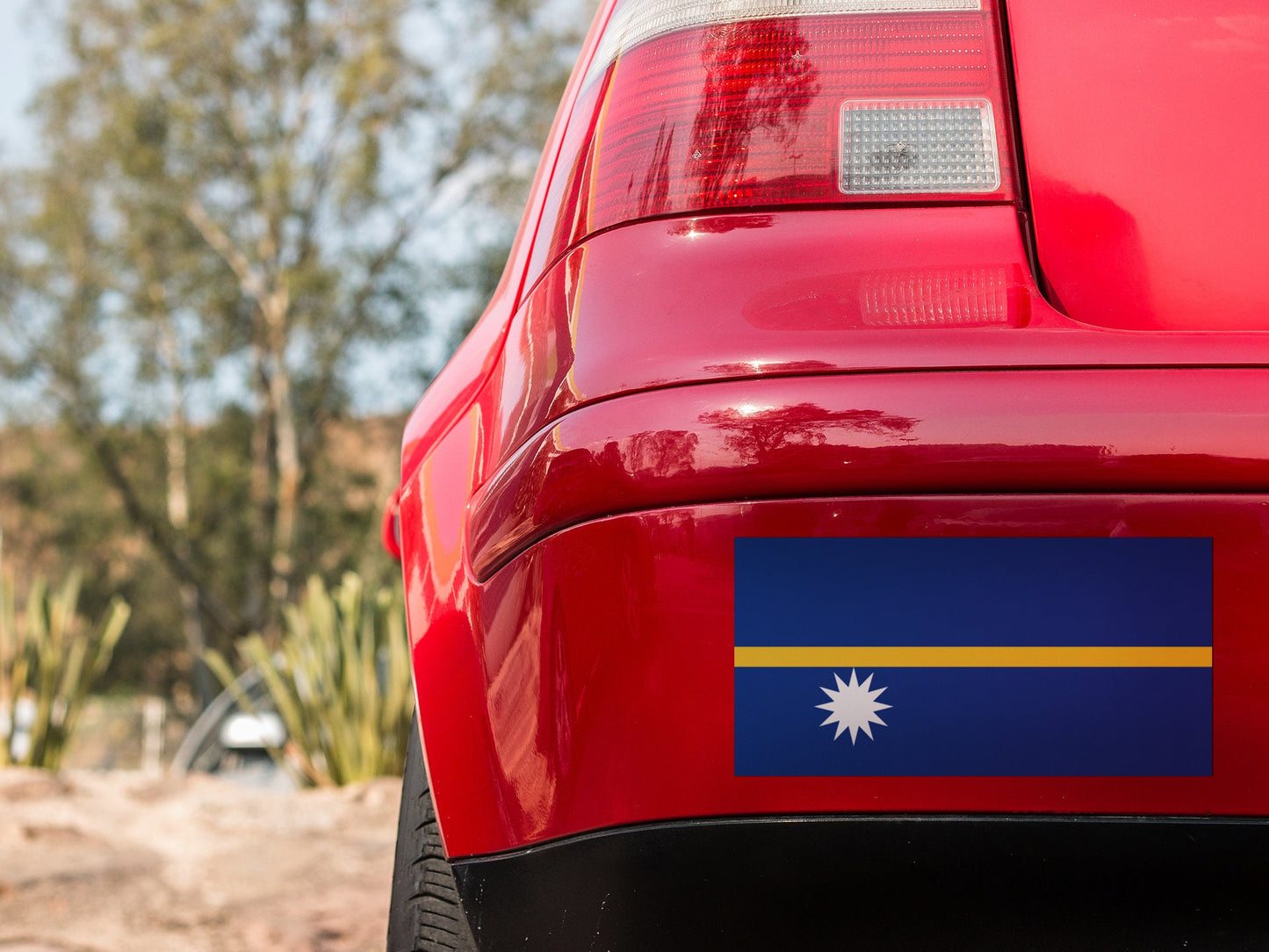 Nauru Flag Sticker Decal