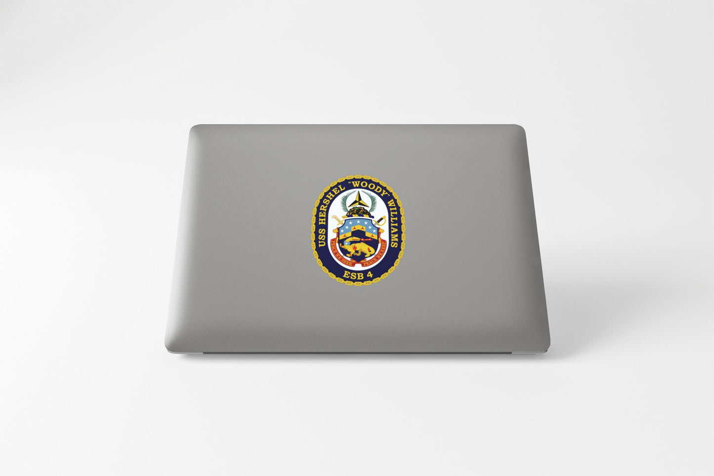 USS Hershel "Woody" Williams ESB-4 Badge Sticker Decal Lewis B. Puller Class Expeditionary Car Sticker Bumper Sticker for Car Emblem