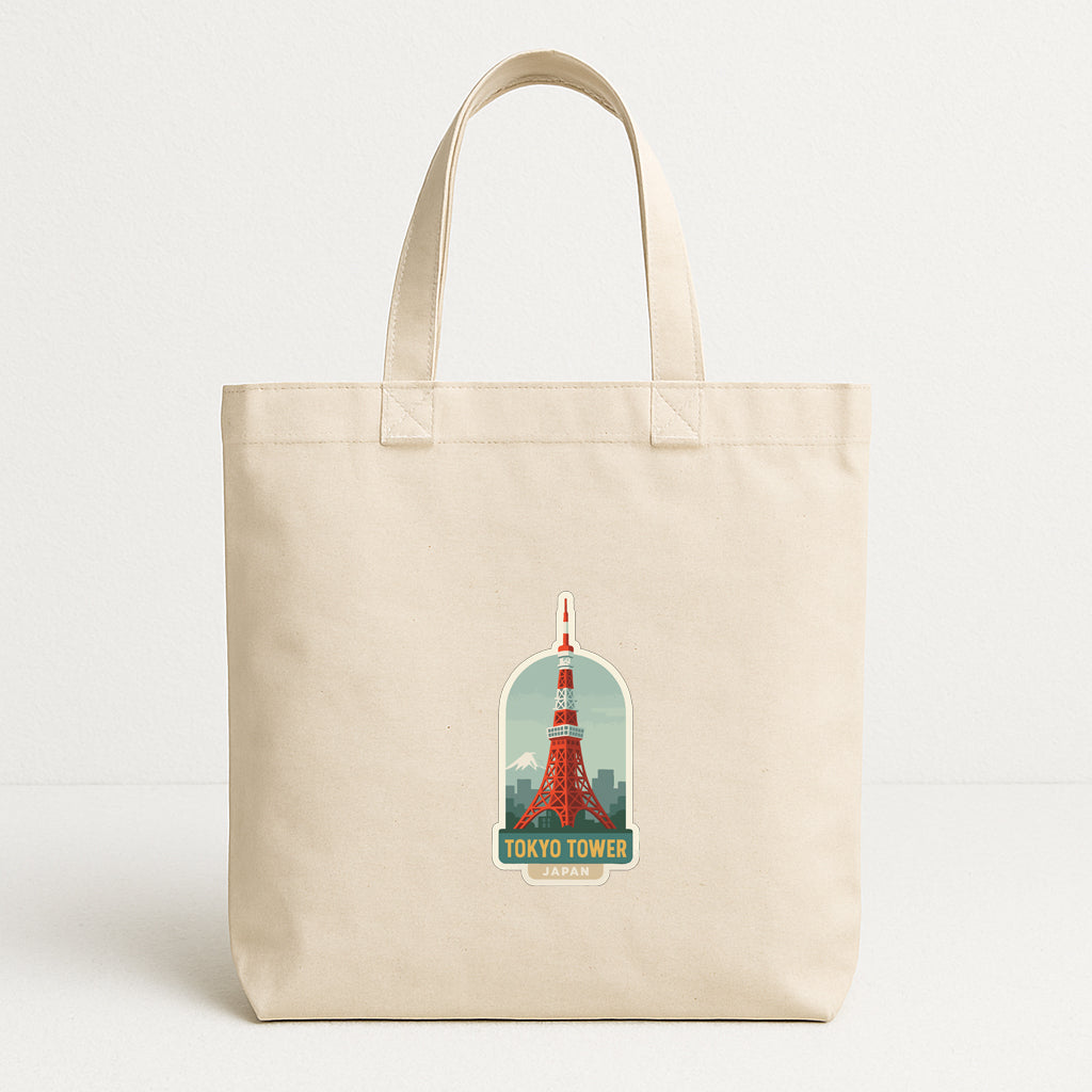 Tokyo Tower Japan Iron On Heat Transfer Vinyl HTV Die-Cut Symbolic Landmark