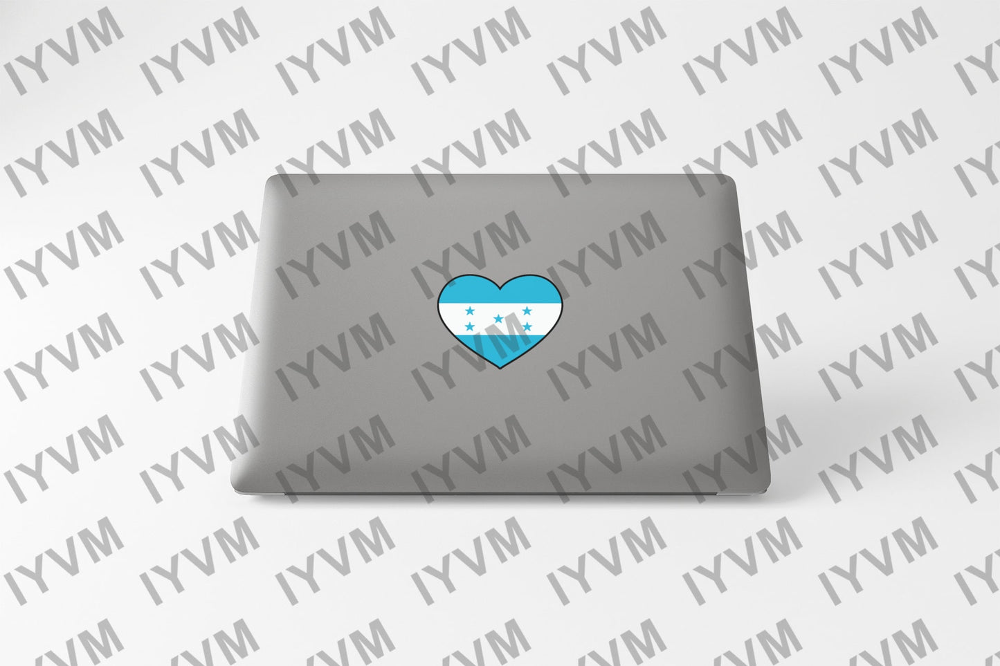 Honduras Flag Heart Sticker Decal / Republic of Honduras / Libre, Soberana e Independiente / Tegucigalpa / Honduran
