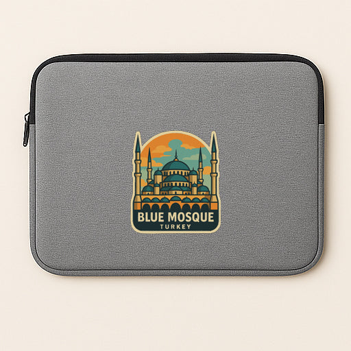 Blue Mosque Turkey Iron On Heat Transfer Vinyl HTV Die-Cut Symbolic Landmark