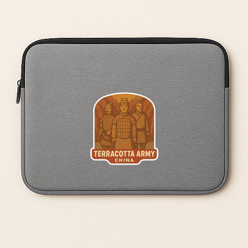 Terracotta Army China Iron On Heat Transfer Vinyl HTV Die-Cut Symbolic Landmark