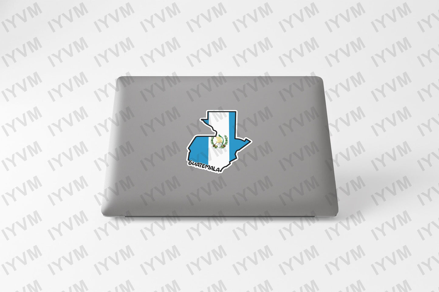 Guatemala Map Flag Sticker Decal / Republic of Guatemala / República de Guatemala / Libre Crezca Fecundo / Guatemala City / Guatemalan /