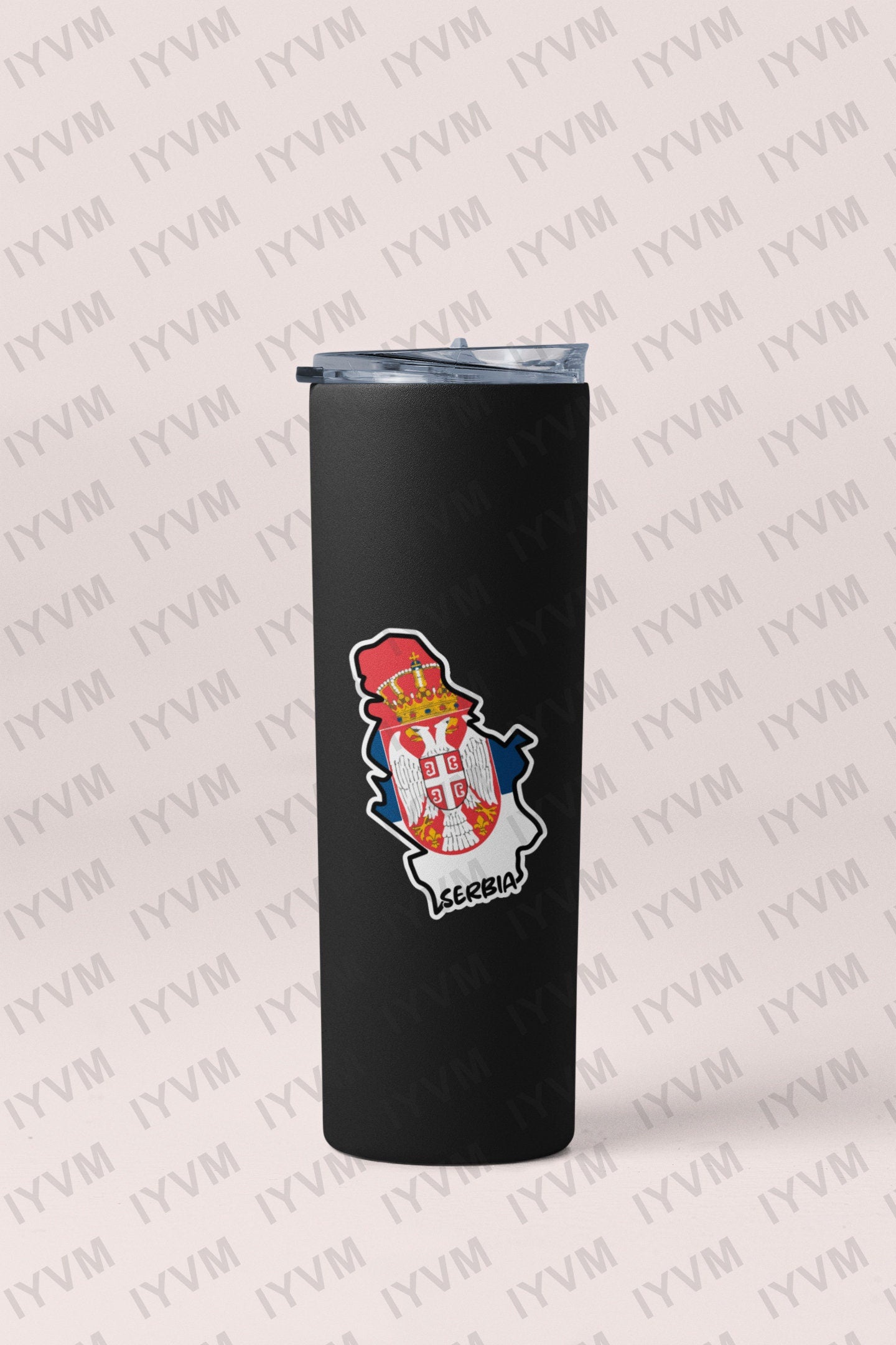 Serbia Map Flag Sticker Decal / Republic of Serbia / Република Србија / Belgrade / Serbian /
