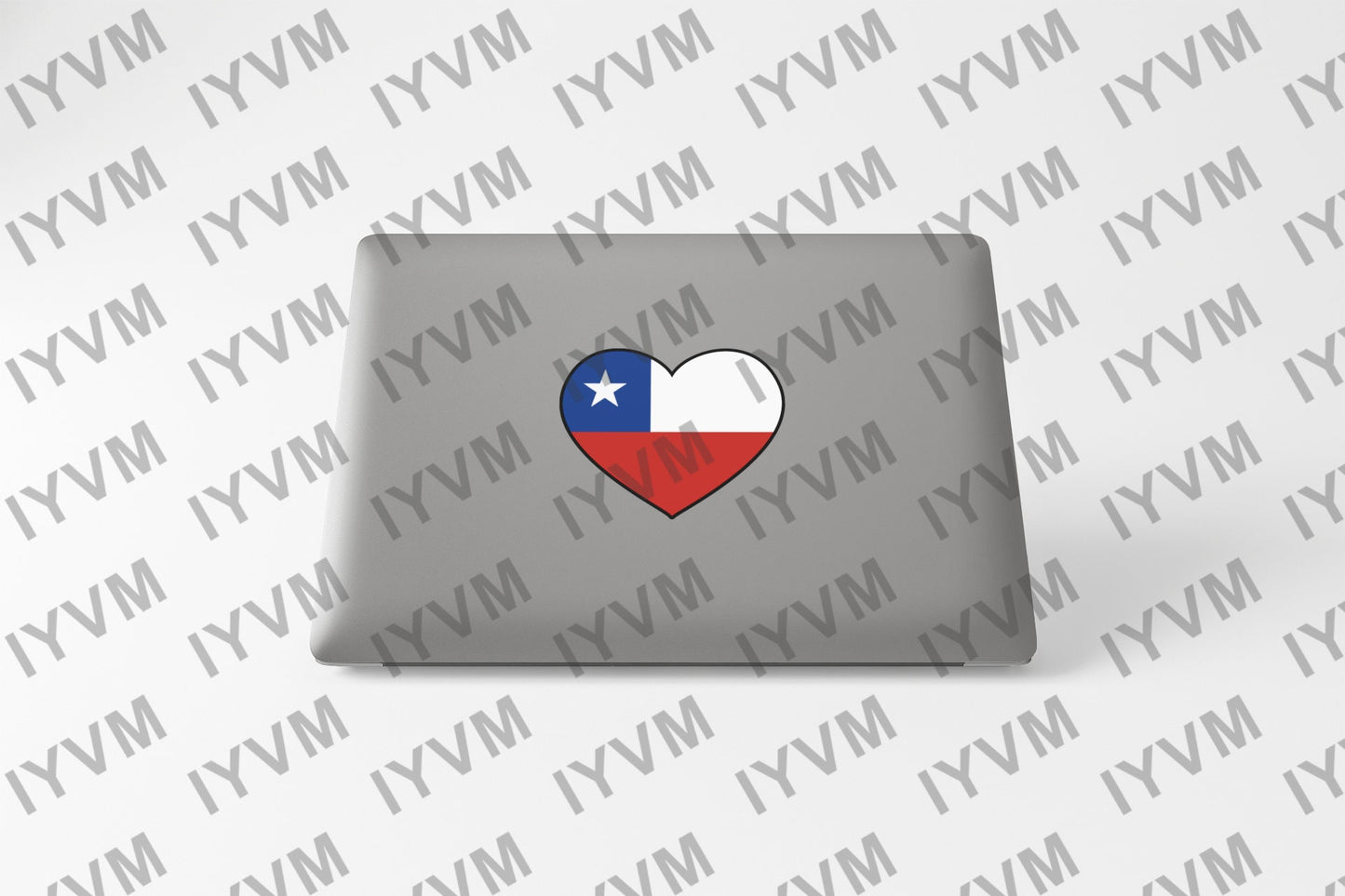 Chile Flag Sticker Decal / Republic of Chile / Por la razón o la fuerza / Santiago /