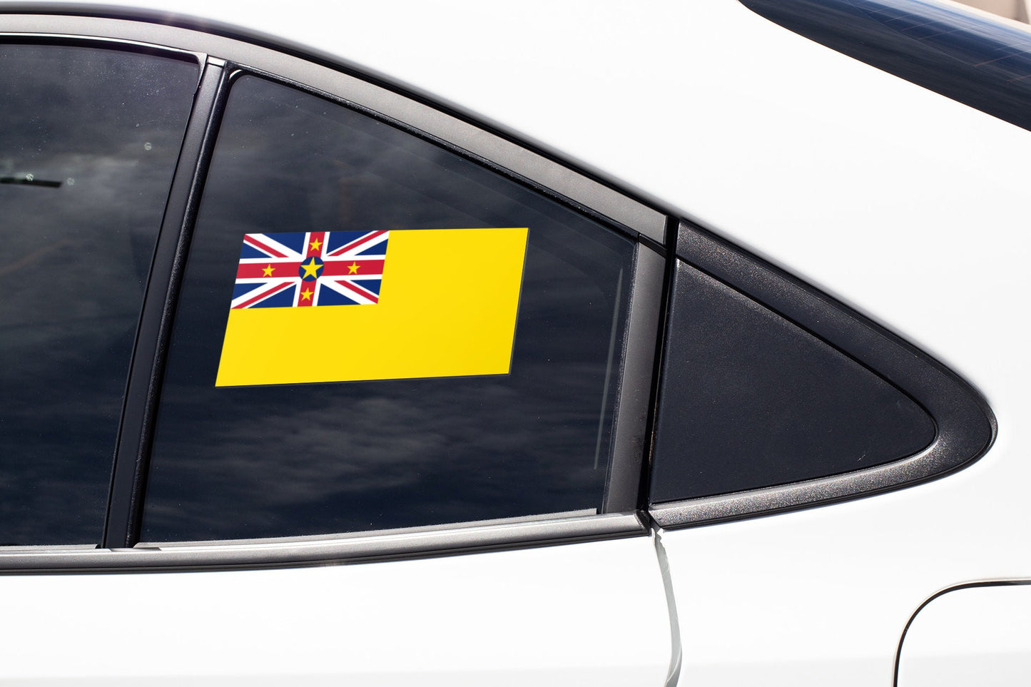 Niue Flag Sticker Decal