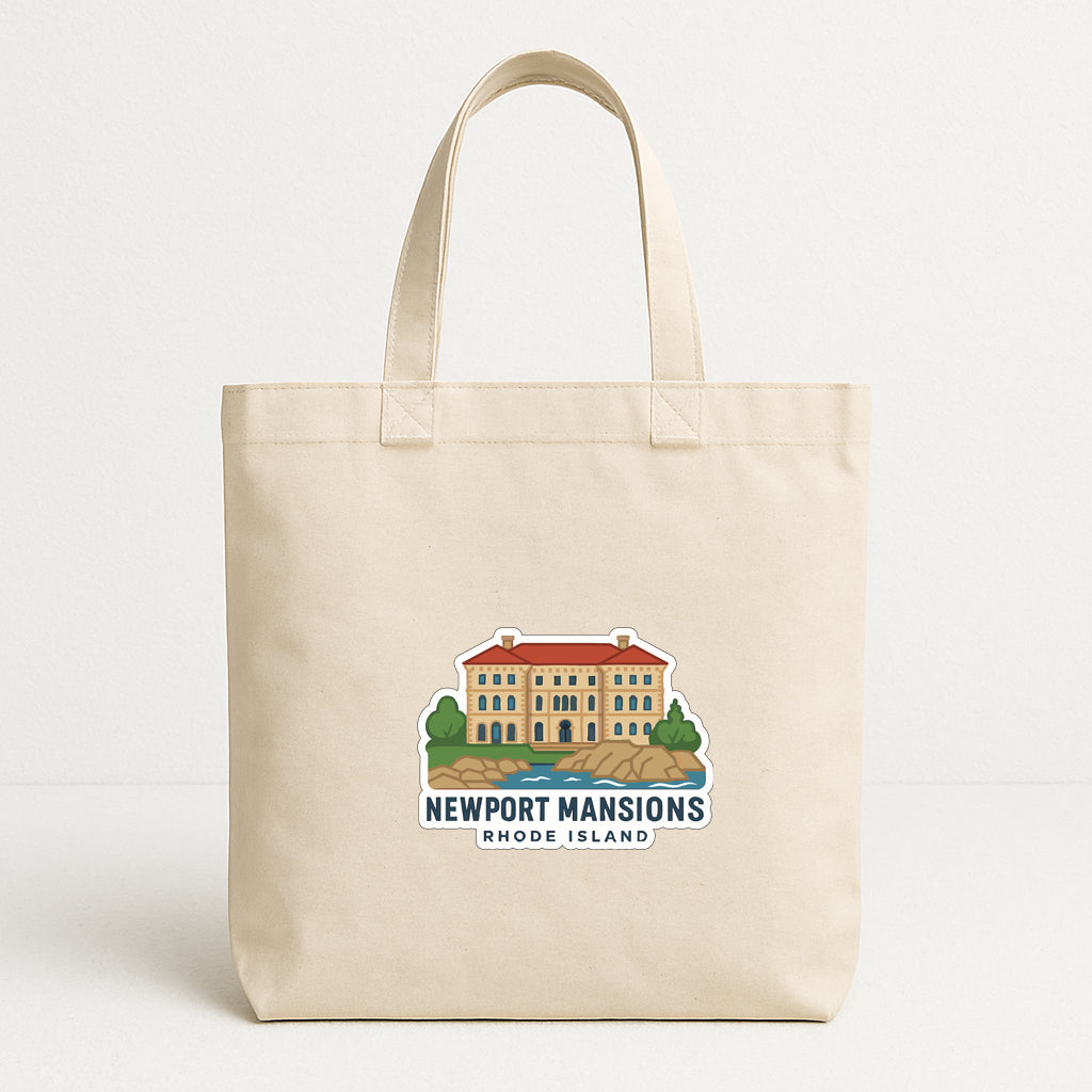 Newport Mansions Rhode Island Iron On Heat Transfer Vinyl HTV Die-Cut Symbolic