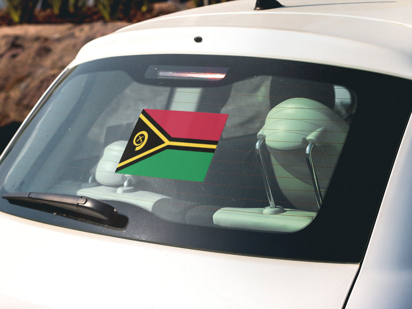 Vanuatu Flag Sticker Decal