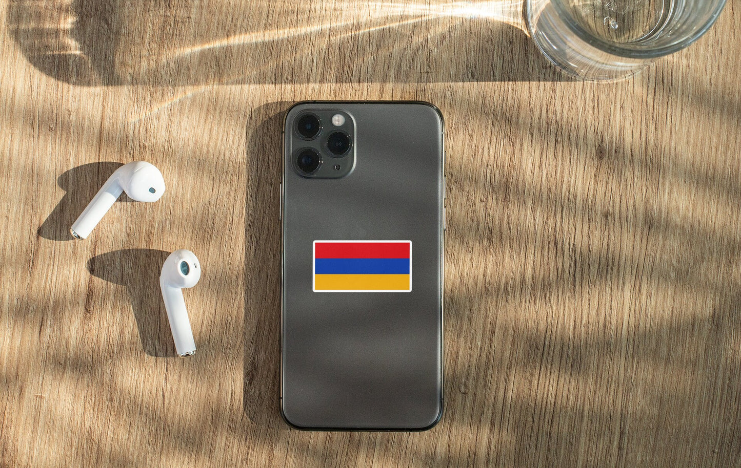 Armenia Flag Sticker Decal / Yerevan / Մեկ Ազգ, Մեկ Մշակույթ Mek Azg, Mek Mshakuyt / Armenian
