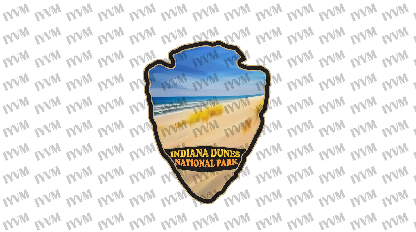 Indiana Dunes National Park Sticker Decal - US National Parks Series