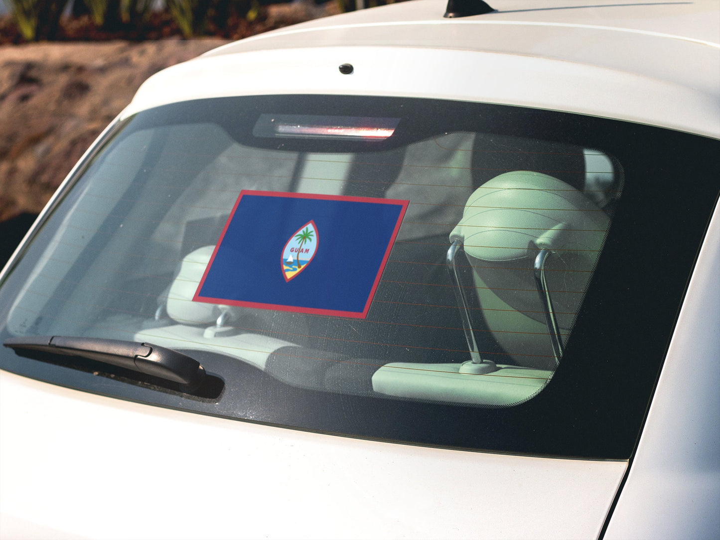 Guam Flag Sticker Decal
