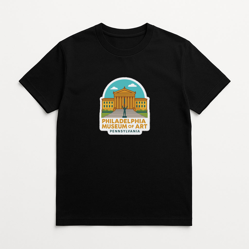 Philadelphia Museum of Art Iron On Heat Transfer Vinyl HTV Die-Cut Symbolic