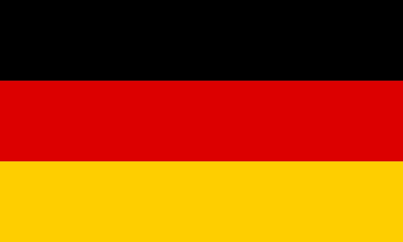 Germany Flag Sticker Decal / Federal Republic of Germany / Berlin / German / Bundesrepublik Deutschland