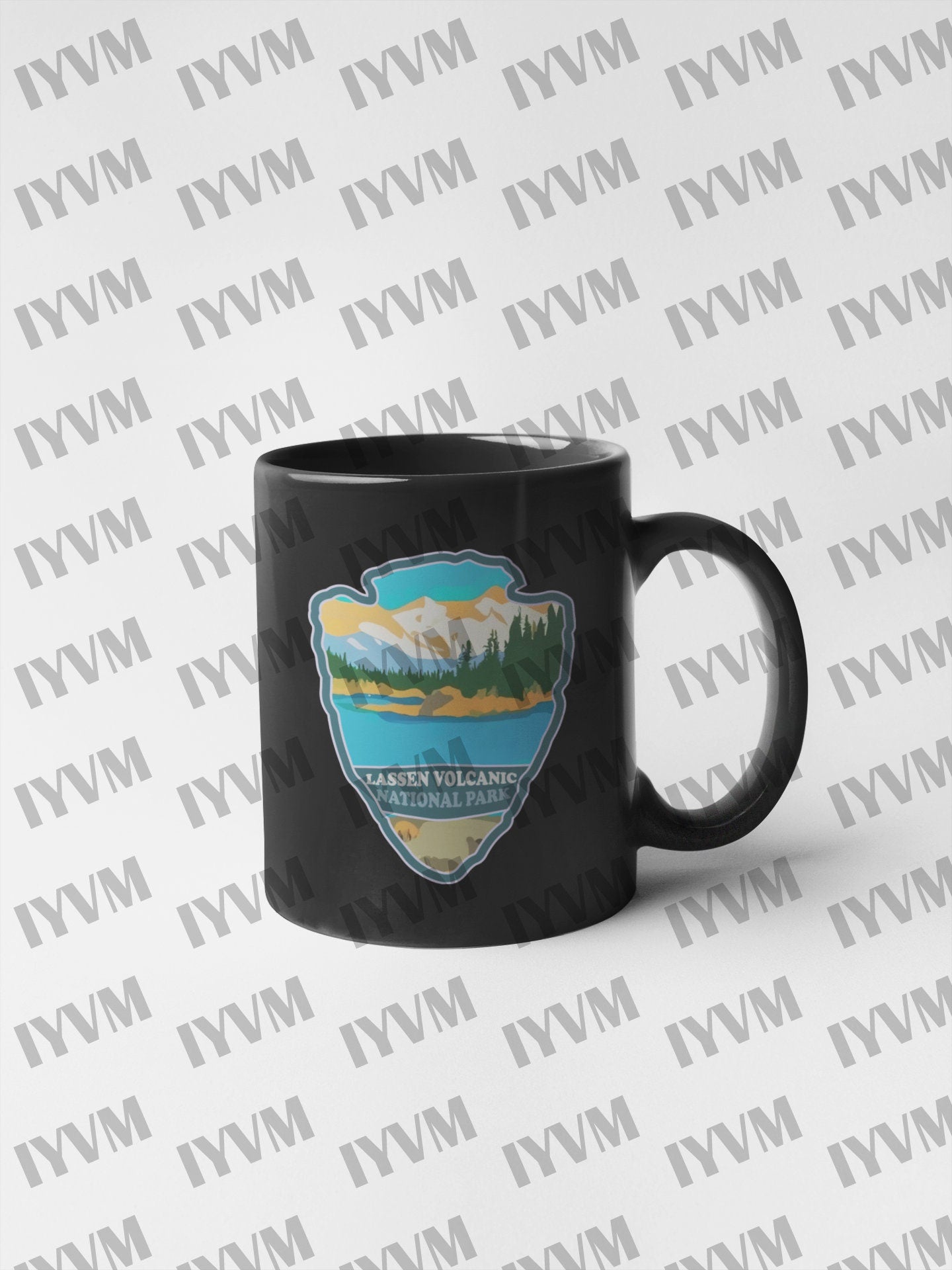 Lassen Volcanic National Park Sticker Decal - US National Parks Series