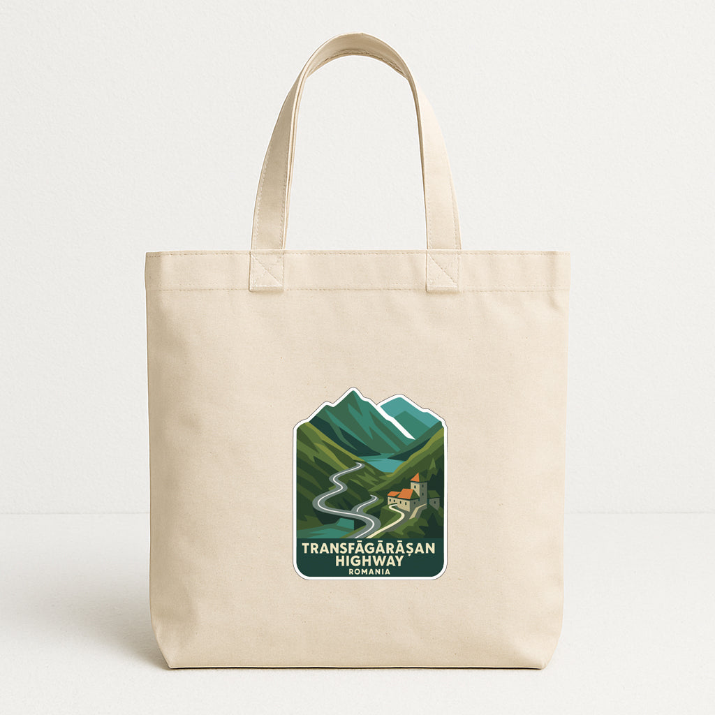 Transfăgărășan Highway Romania Iron On Heat Transfer Vinyl HTV Die-Cut Symbolic