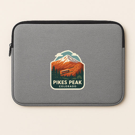 Pikes Peak Colorado Iron On Heat Transfer Vinyl HTV Die-Cut Symbolic Landmark