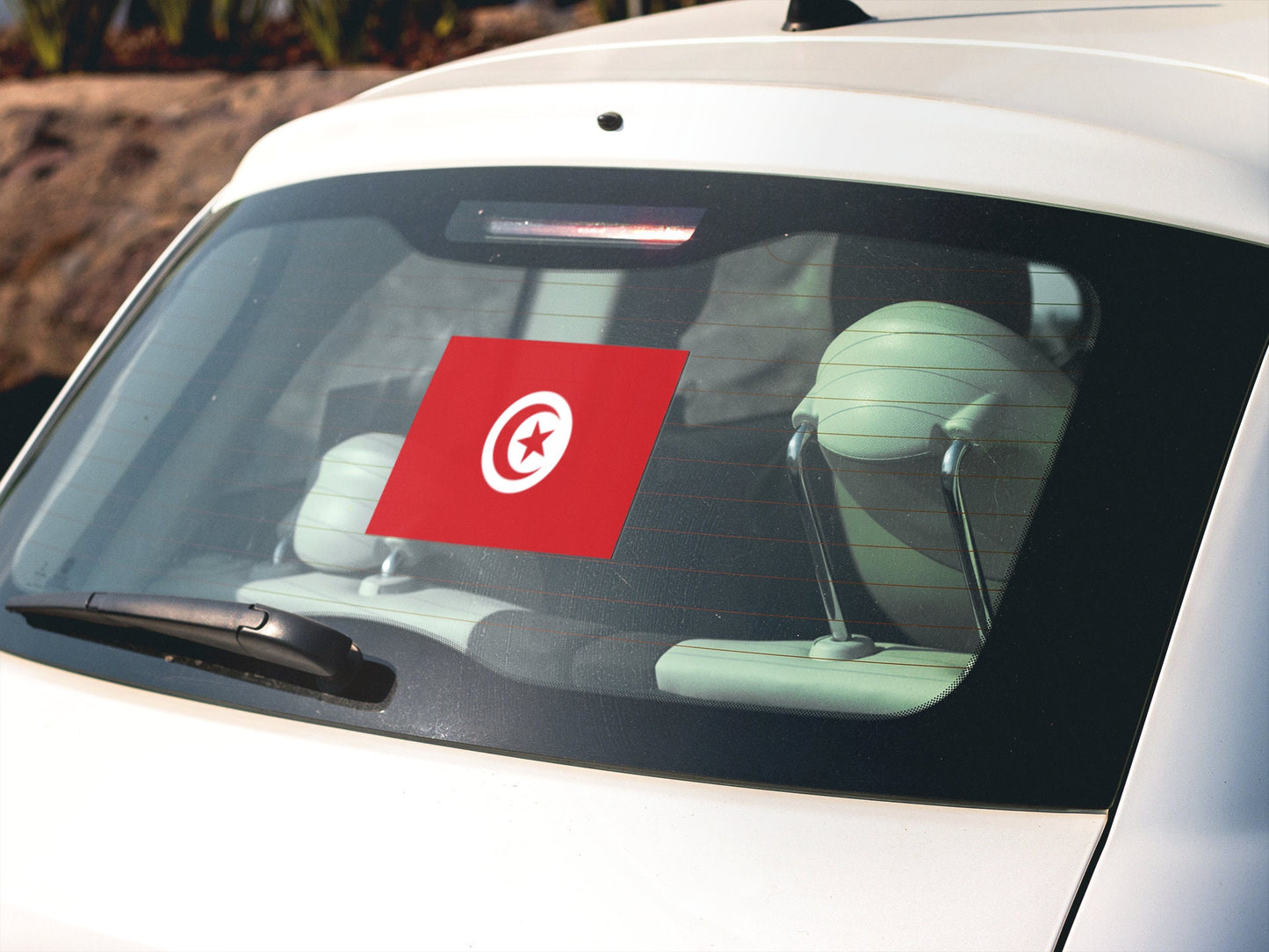 Tunisia Flag Sticker Decal
