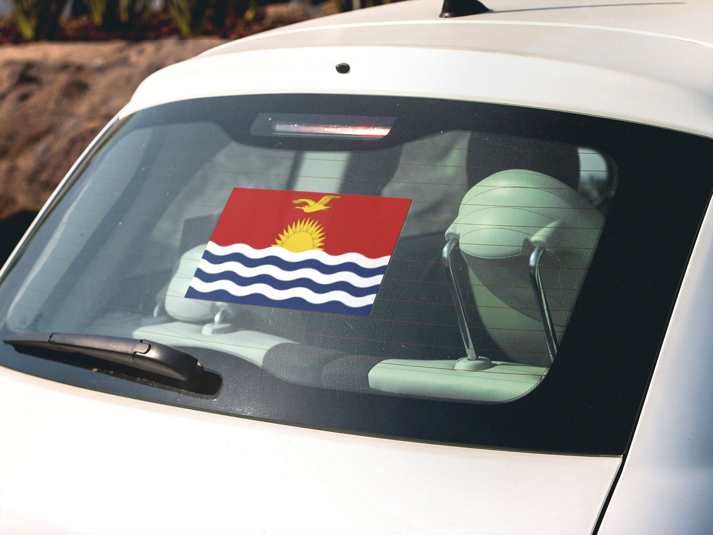Kiribati Flag Sticker Decal