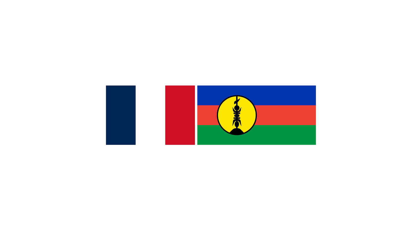 New Caledonia Flag Sticker Decal