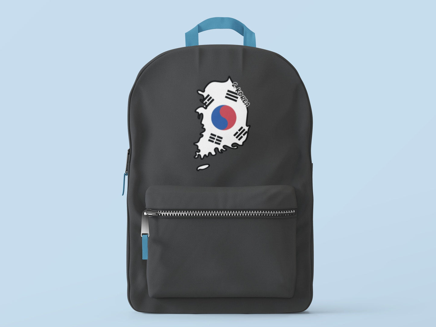 South Korea Map Iron On Heat Transfer Vinyl HTV / Republic of Korea / Seoul / Korean