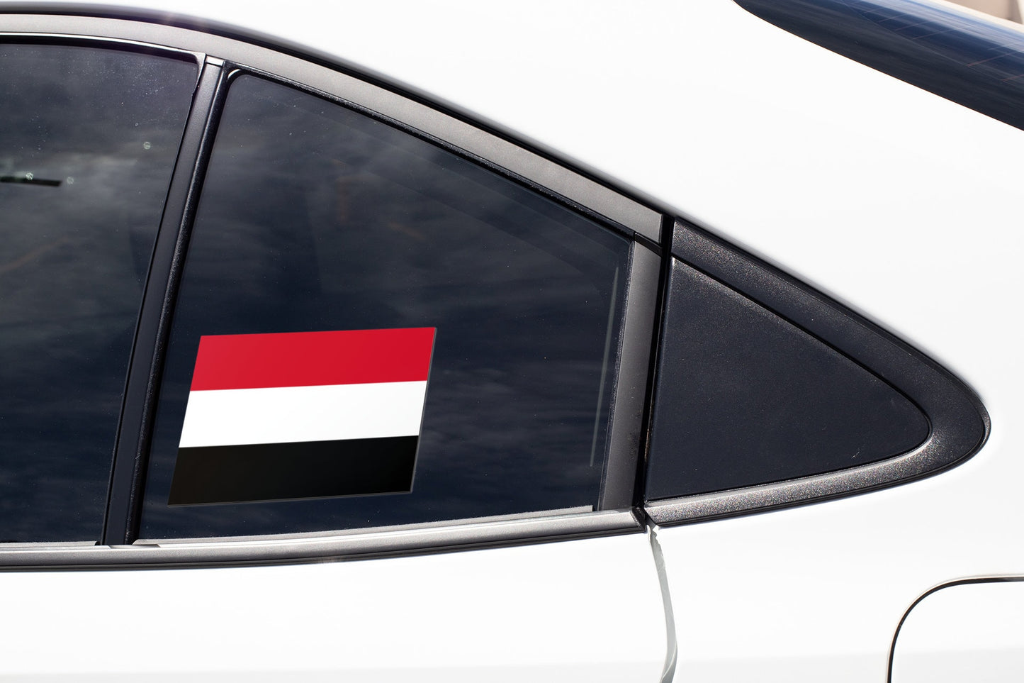 Yemen Flag Sticker Decal / Republic of Yemen / Sanaa / Yemeni Yemenite