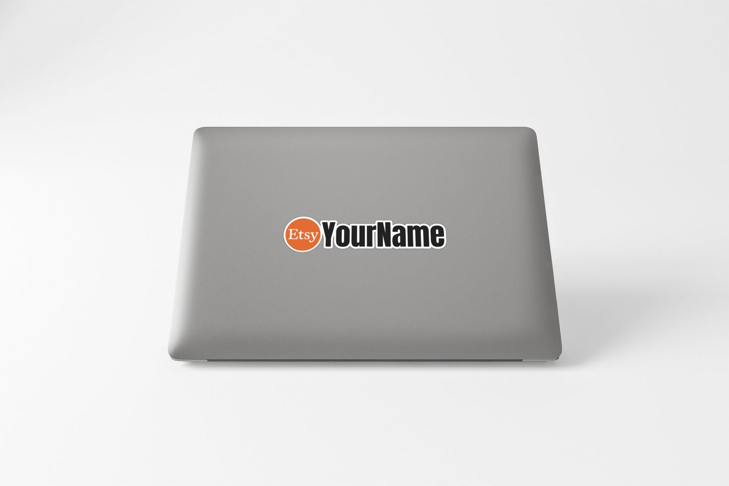 Personalized Etsy Username Sticker Decal Marketplace Social Media Handle User ID Sticker Tag