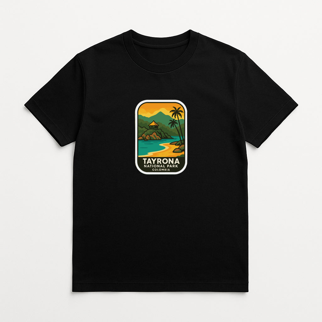 Tayrona National Park Colombia Iron On Heat Transfer Vinyl HTV Die-Cut Symbolic