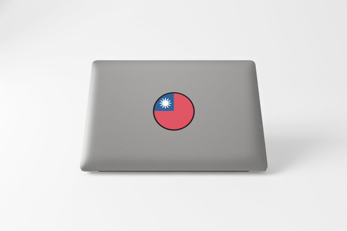 Taiwan Flag Circle Sticker Decal
