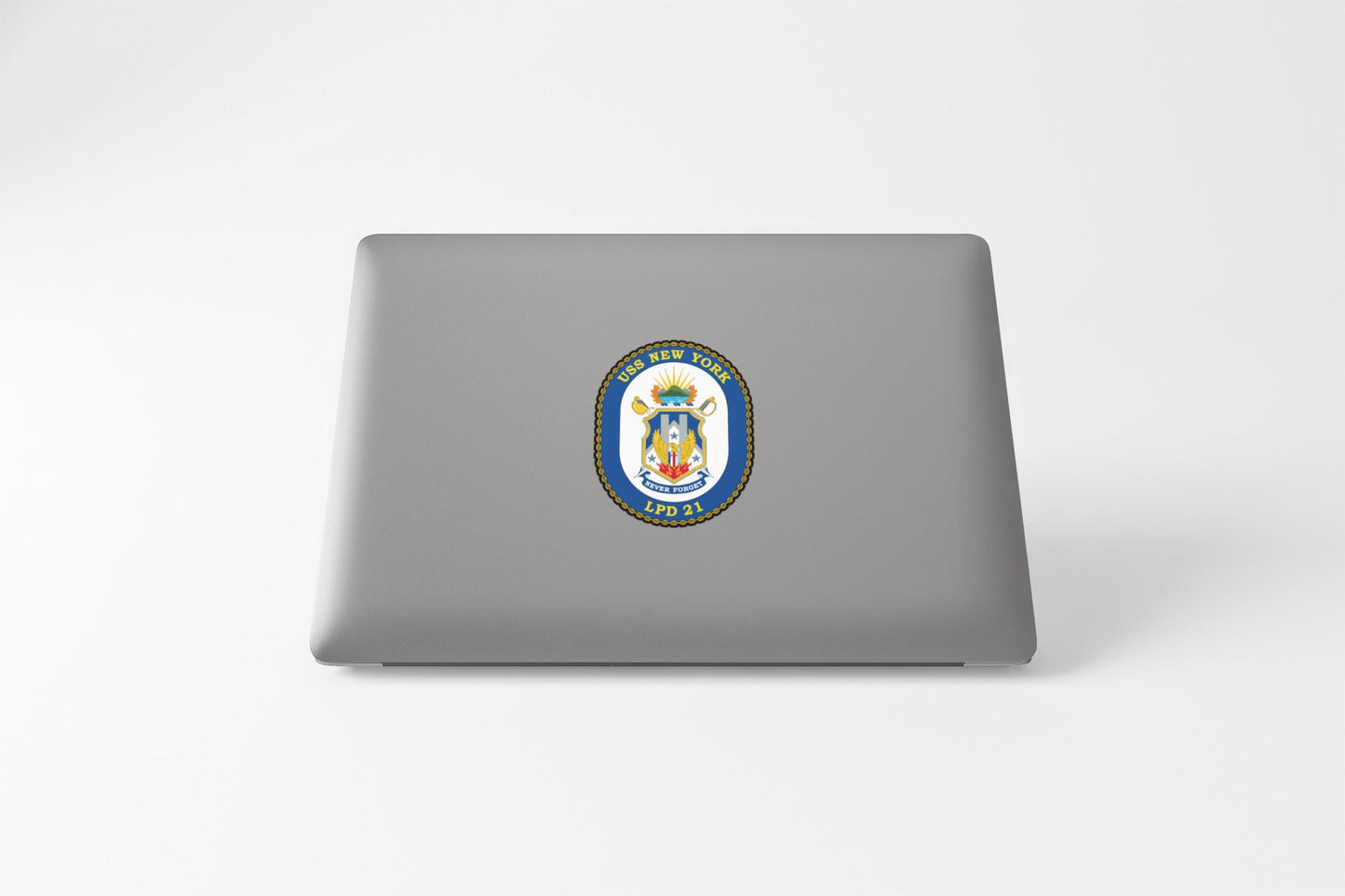 USS New York LPD-21 Badge Sticker Decal San Antonio Class Amphibious Transport Dock Car Sticker Bumper Sticker for Car Emblem
