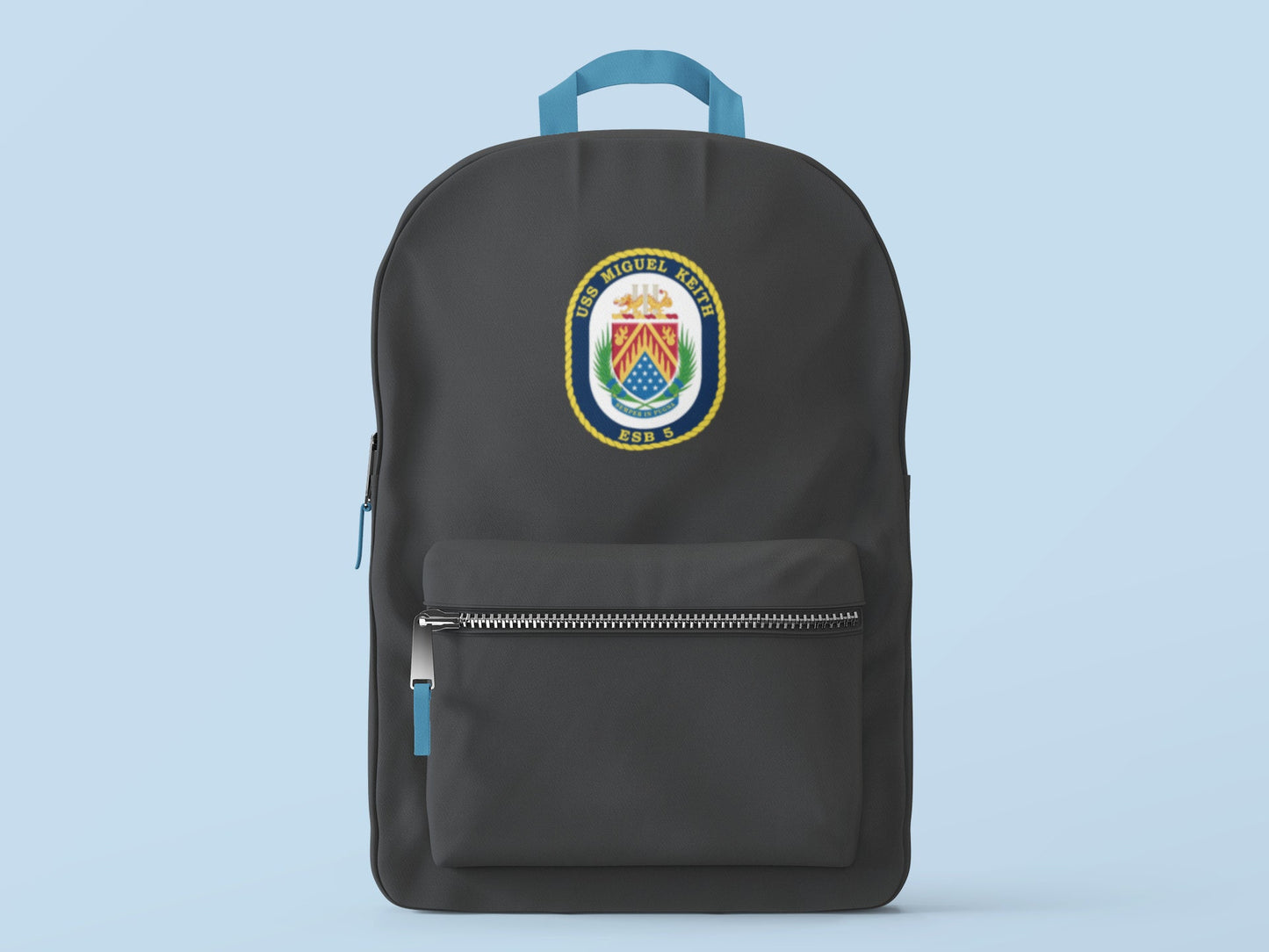 USS Miguel Keith ESB-5 Badge Iron On Heat Transfer Vinyl HTV Lewis B. Puller Class Expeditionary mobile base